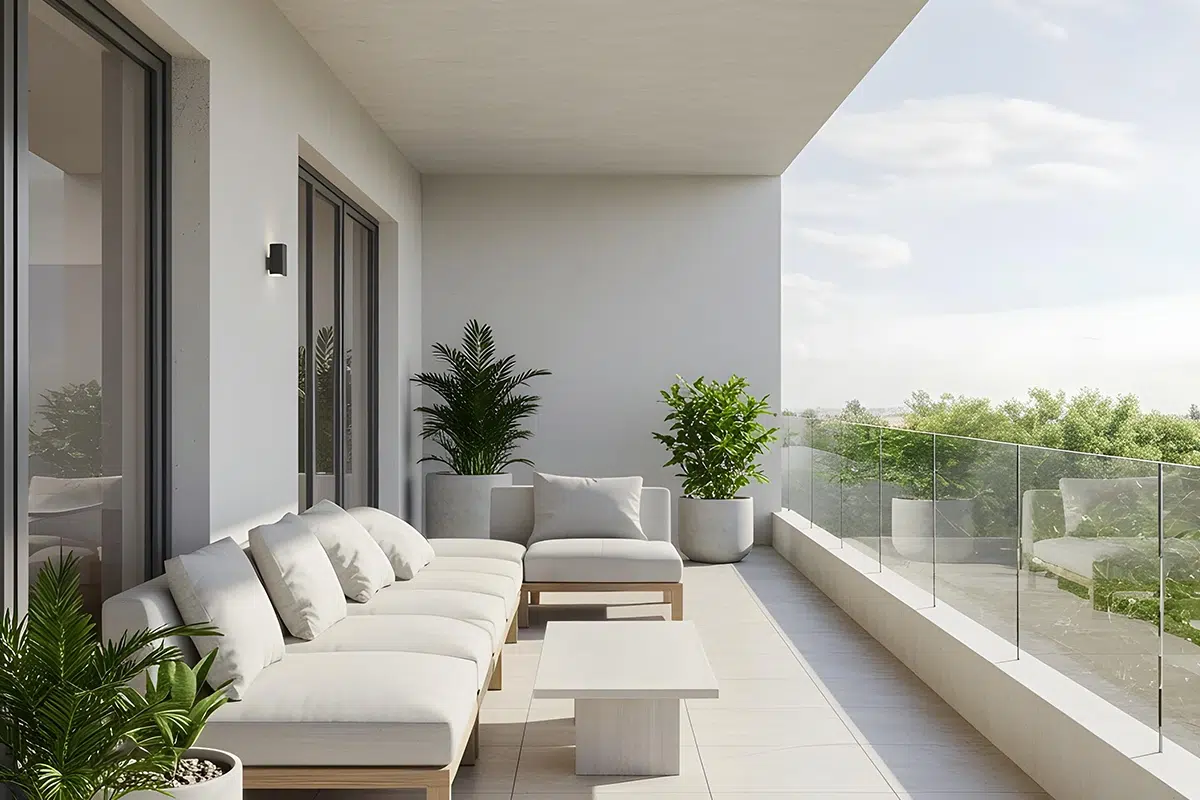 Balcony & Terrace-Penthouse Renovation in Dubai