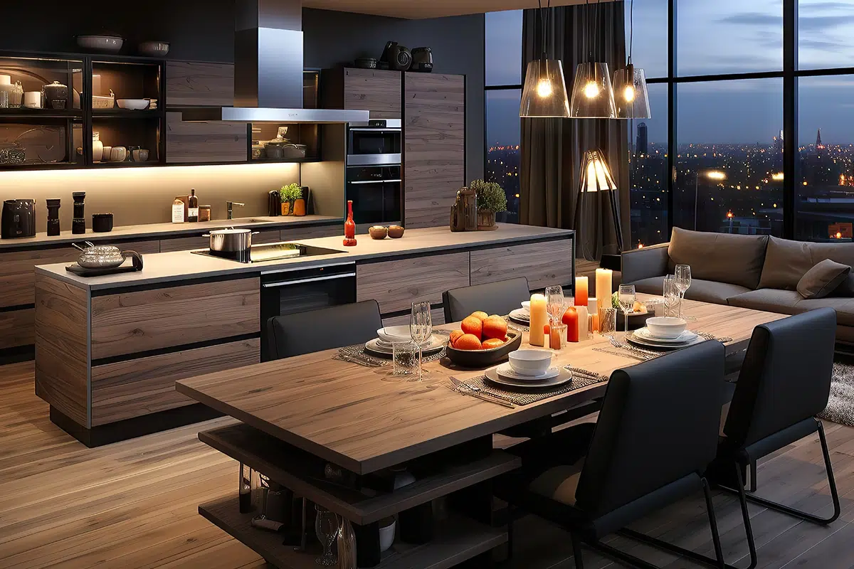 Penthouse Renovation in Dubai-Luxury Kitchen Upgrades