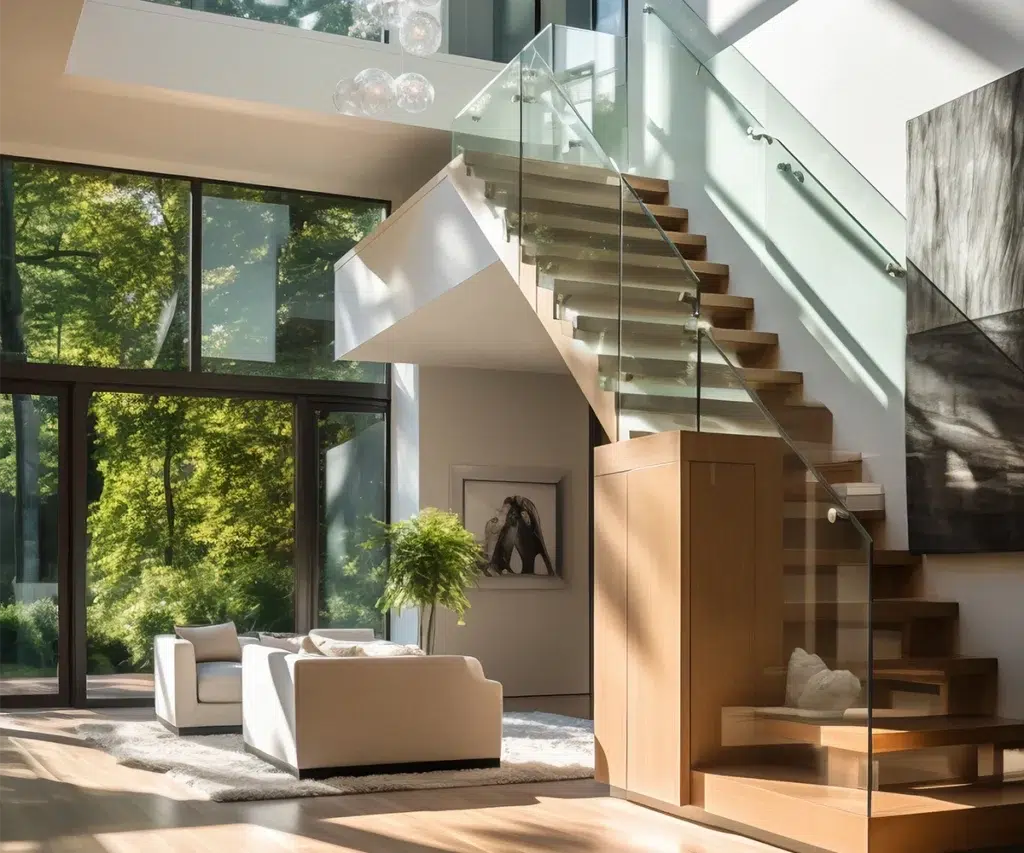Penthouse Renovation-living area