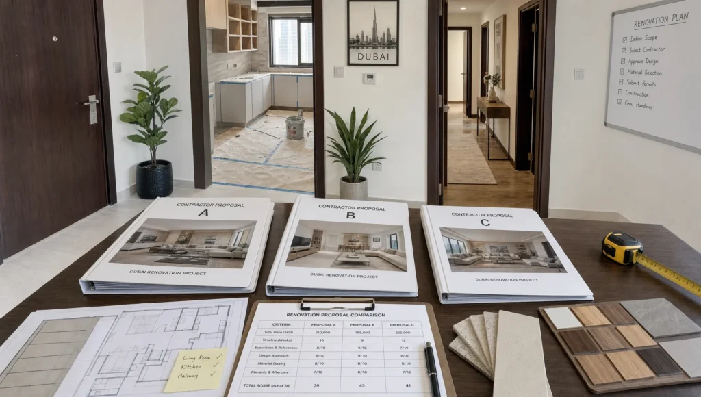 How to Compare Home Remodeling Companies in Dubai - Main Image